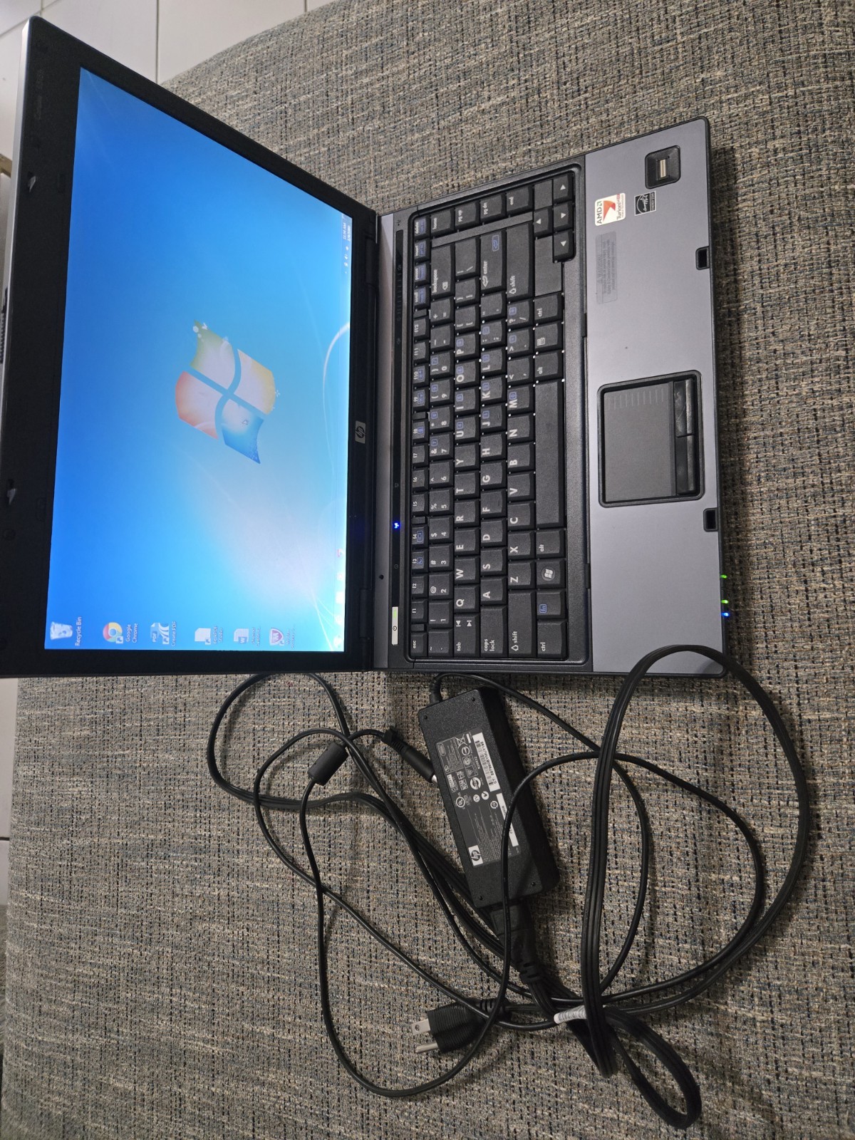 HP Compaq 6515b Laptop Fresh Install 32 Bit XP Pro Office2010 3GB WkGr8GdBat 1a