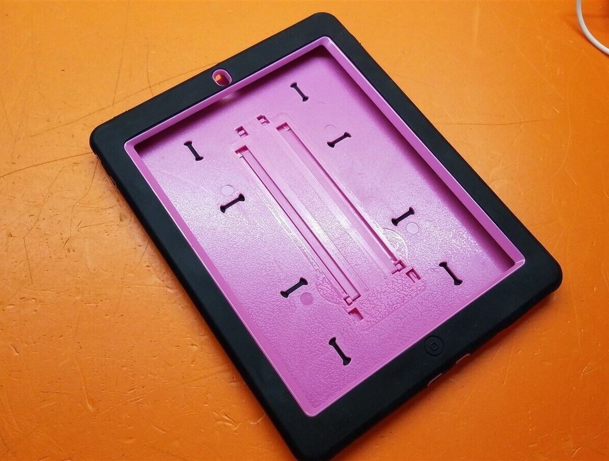 ⭐️⭐️⭐️⭐️⭐️ Shockproof Hybrid Rugged Case w Built in Stand for iPad 2 3 4 Pink