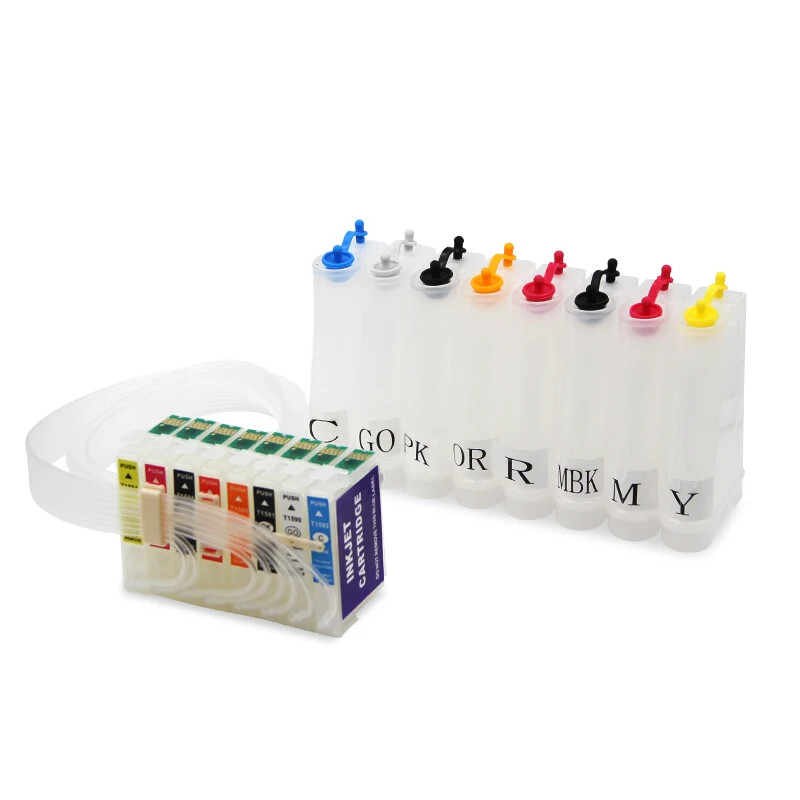 T0591 - T0599 Continuous Ink Supply System for Epson R2400 Printer Ciss
