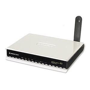 Iogear 4-port Wireless-G Router GWA502 Wireless Very Good