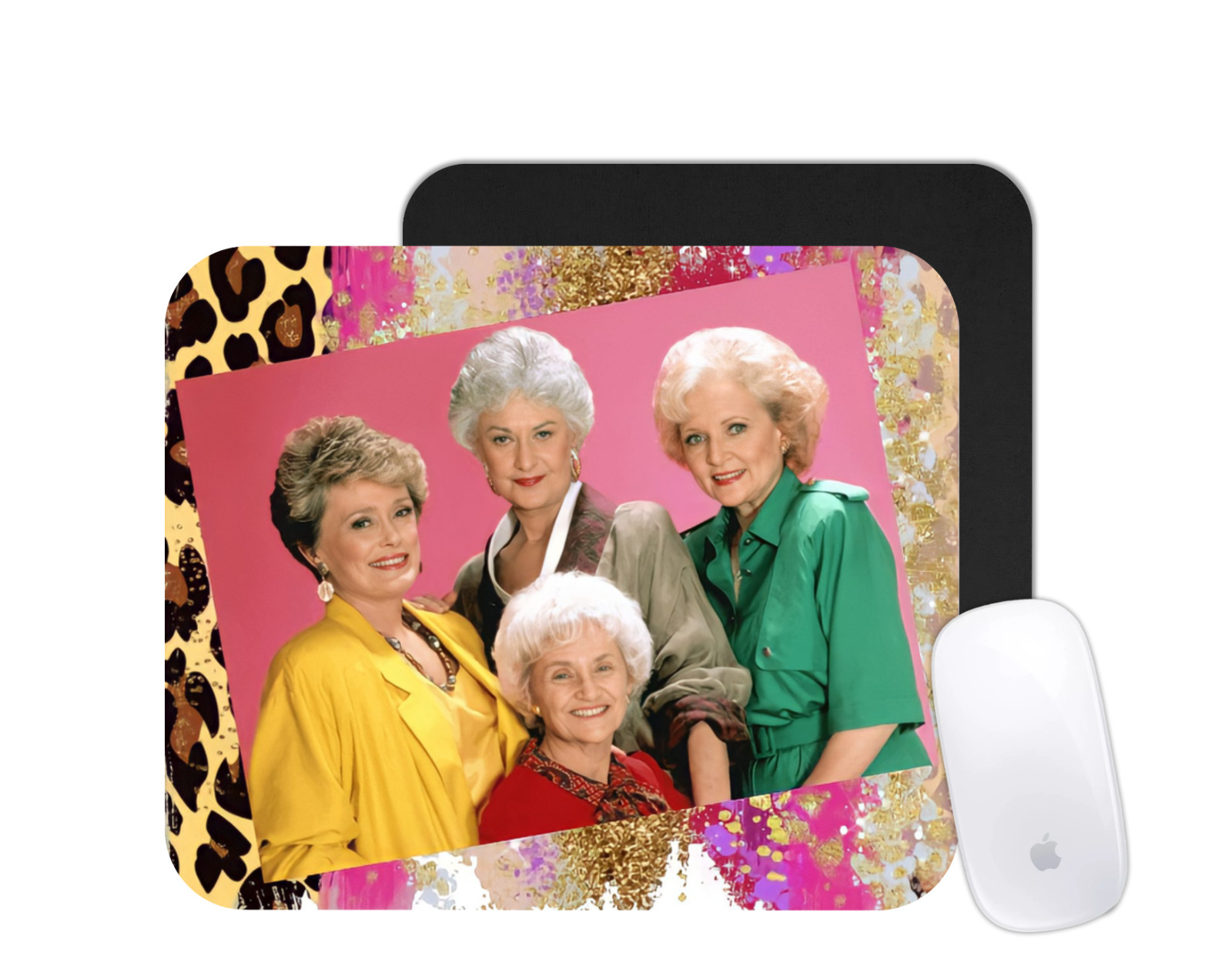 Golden Girls Mouse Pad | Retro 80s TV Desk Mat | Custom Nostalgia Gift