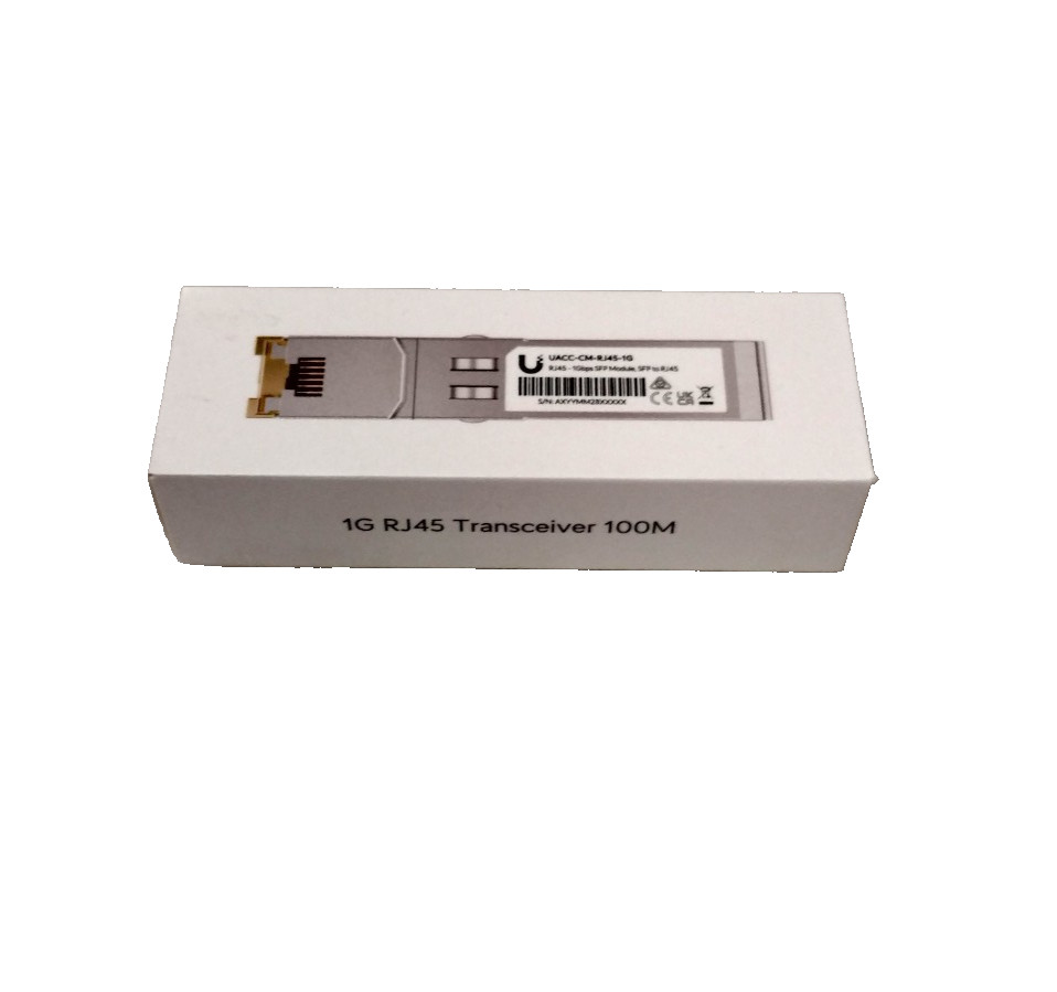 8x NEW Ubiquiti Networks RJ45 1G SFP Transceiver Module (UACC-CM-RJ45-1G)