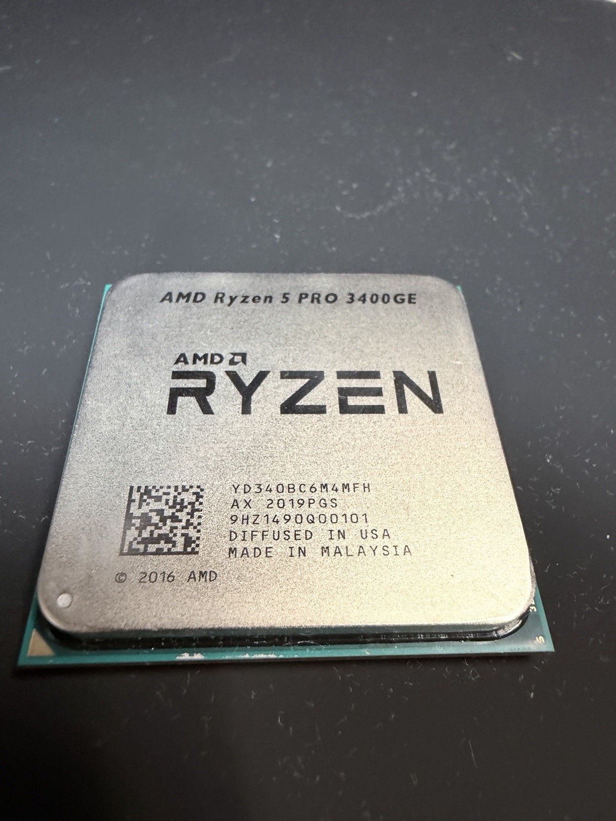 AMD Ryzen 5 PRO 3400GE 3.3GHz Quad-Core AM4 CPU Radeon Vega 11 OEM TESTED