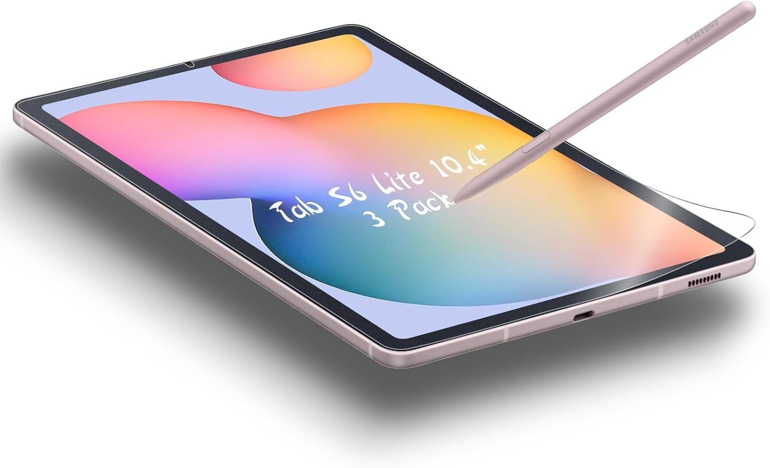 3 Pack of Matte PET Film Screen Protectors for Samsung Galaxy Tab S6 Lite