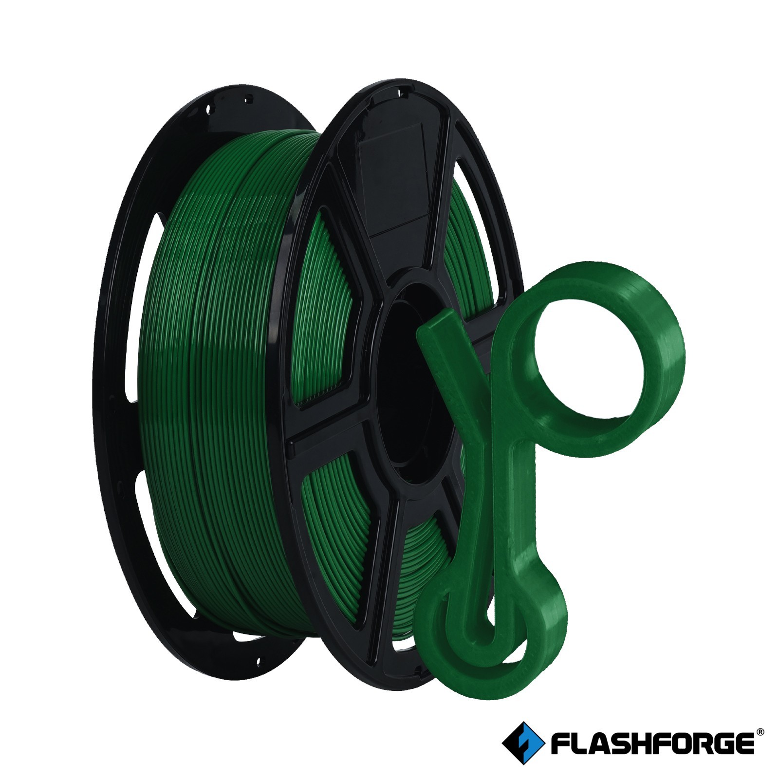 FLASHFORGE PETG PRO Filament 1.75mm – Racing Green 1kg – Vacuum Sealed  ±0.02mm
