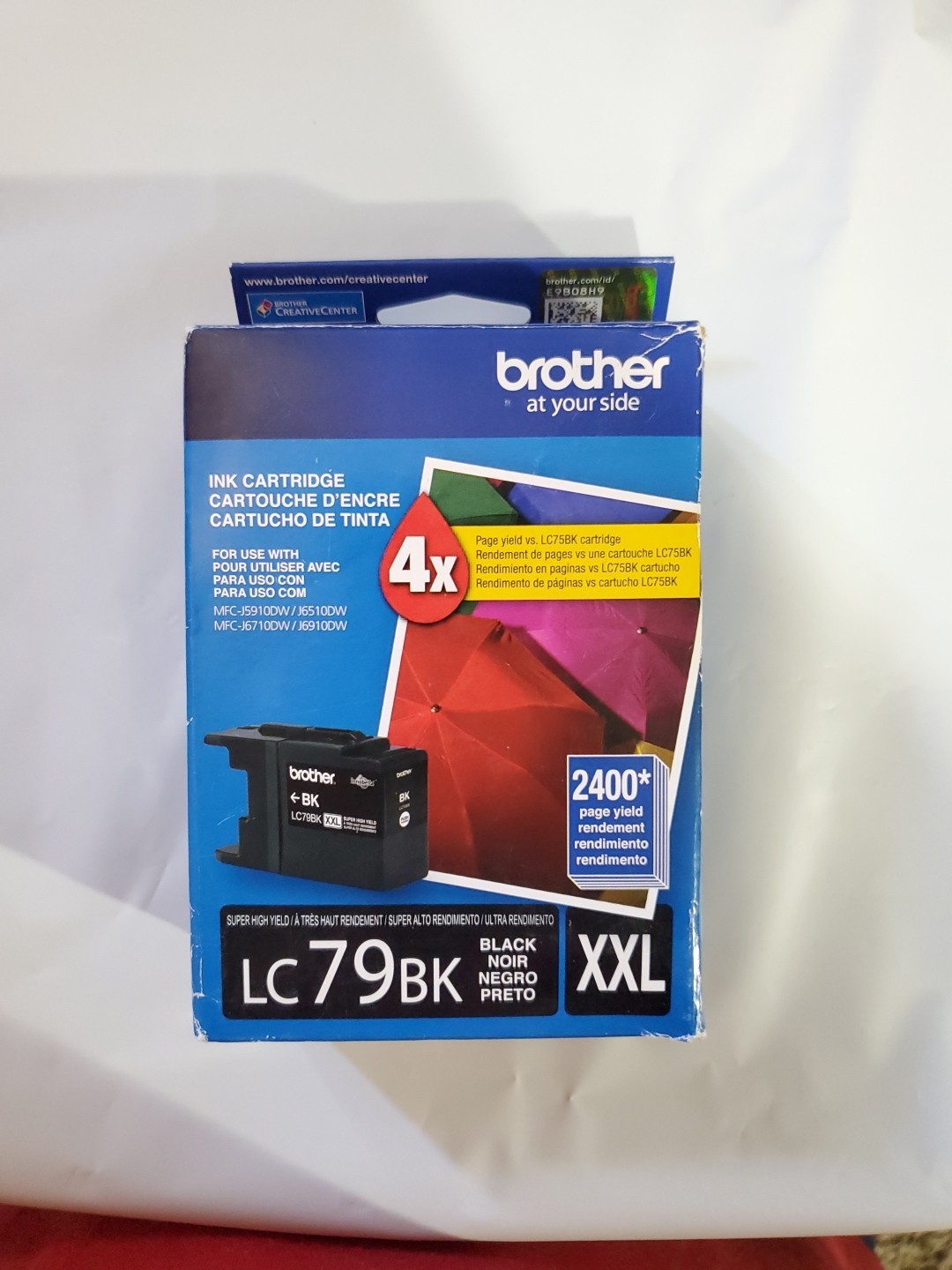 Genuine Brother LC79BK XXL Black Super High Yield Ink Cartridge Exp 10/2023