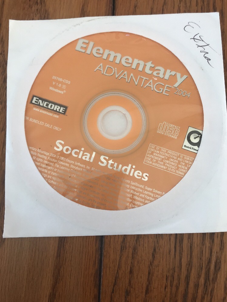 Elementary Advantage 2004 Social Studies Ships N 24h