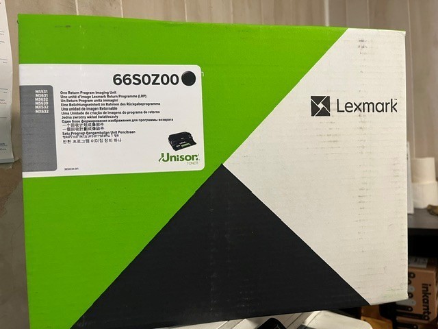 NEW GENUINE - LEXMARK 66S0Z00 IMAGING UNIT DRUM - Sealed Box