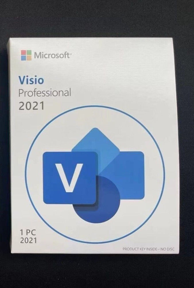Microsoft Visio Professional 2021- USB Retail Package - Brand New Factory Sealed
