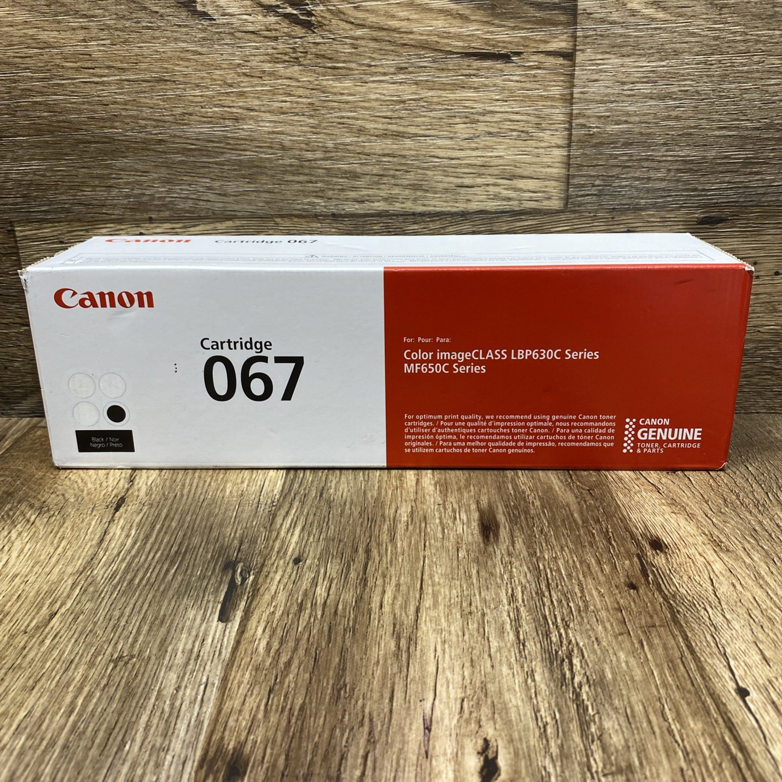 Canon 067 Black - Genuine - Original - Brand New & Factory Sealed