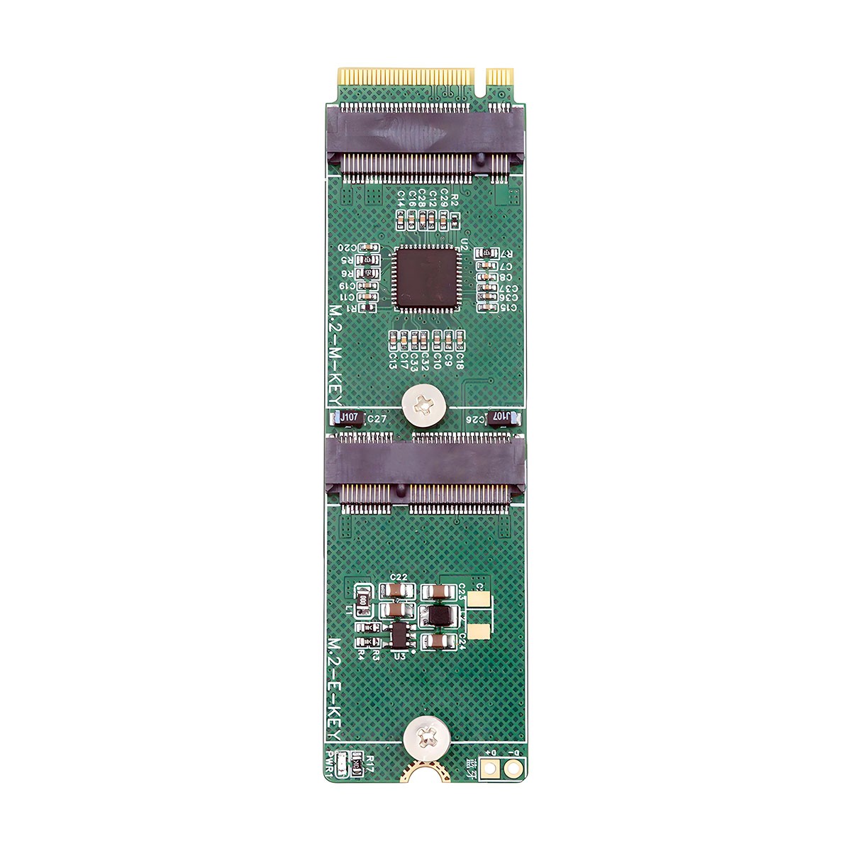 CY NGFF NVME M-Key Riser Card to M.2 NGFF NVME SSD Adapter PCIE Packet Switch