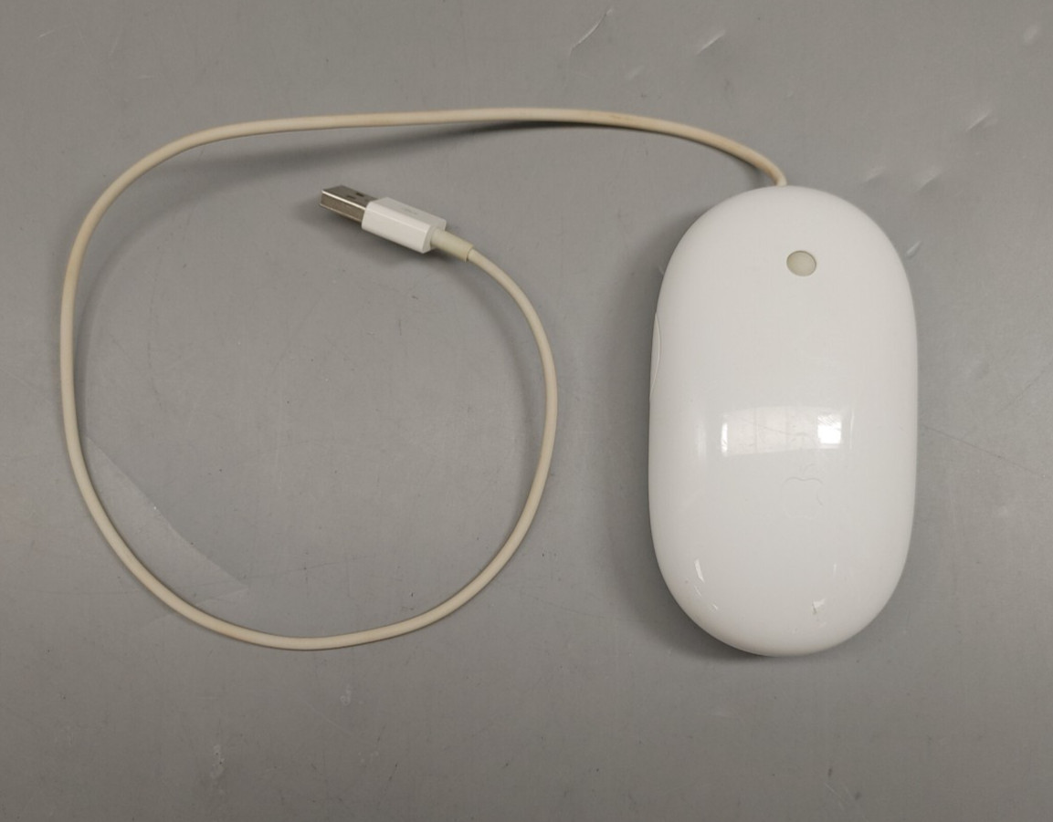Lot of 100 - Apple A1152 Mighty Mouse - Original Wired USB for Mac, Windows