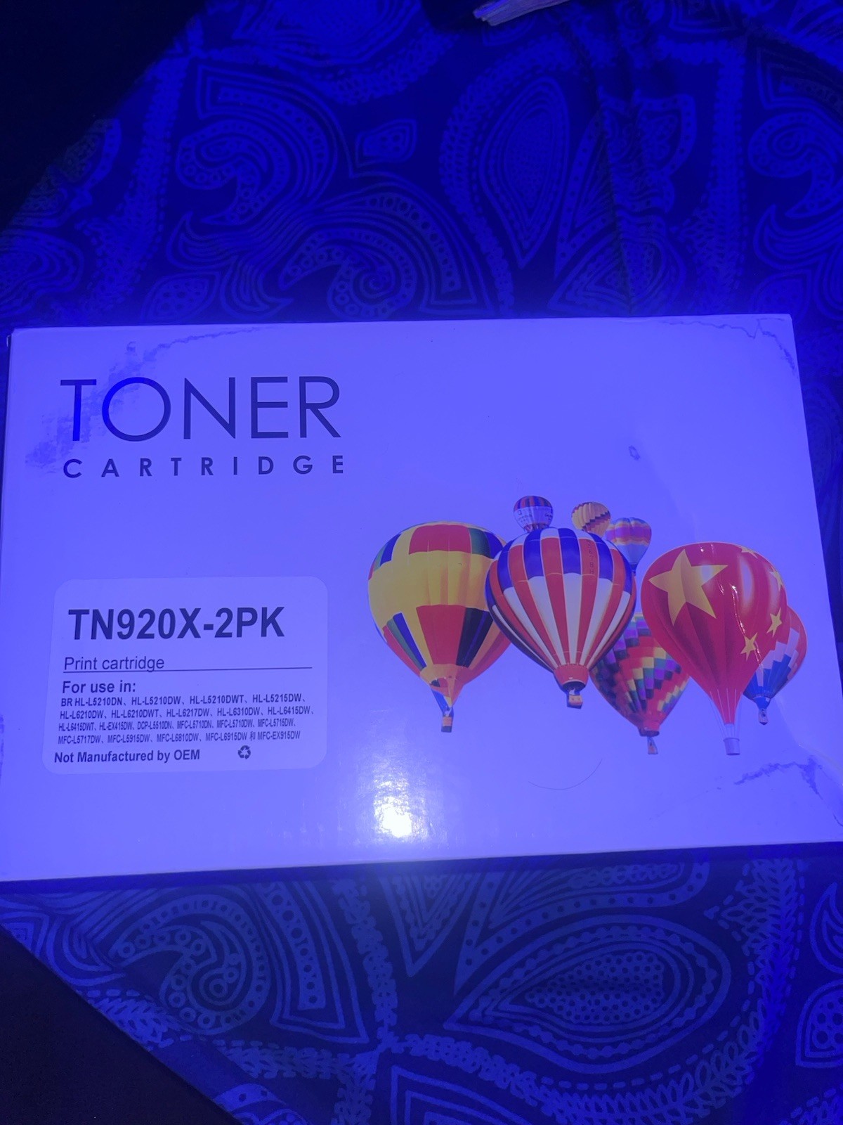 TN920X  Two Pack Toner Cartridges