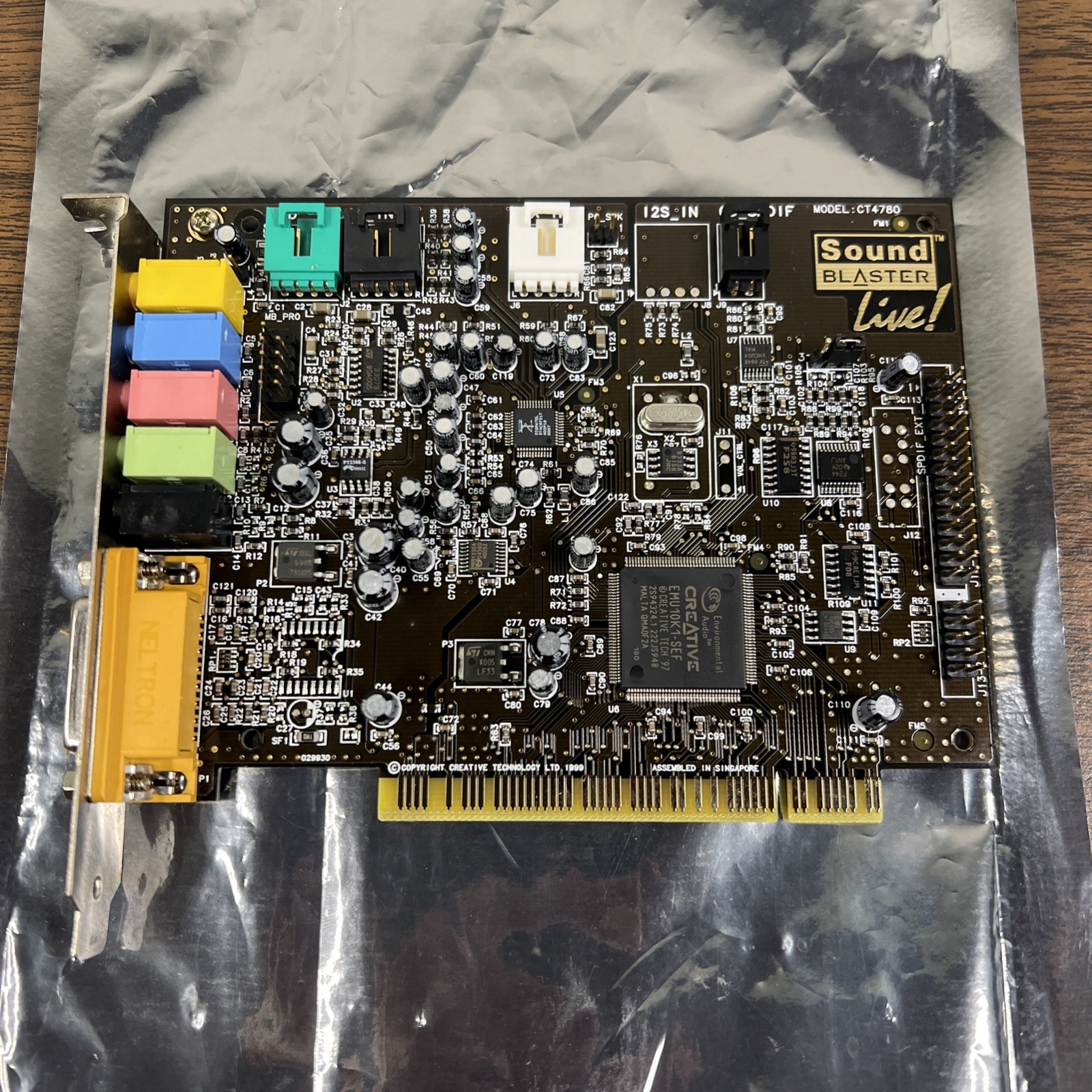 Creative Labs CT4780 Sound Blaster Live Sound PCI Card