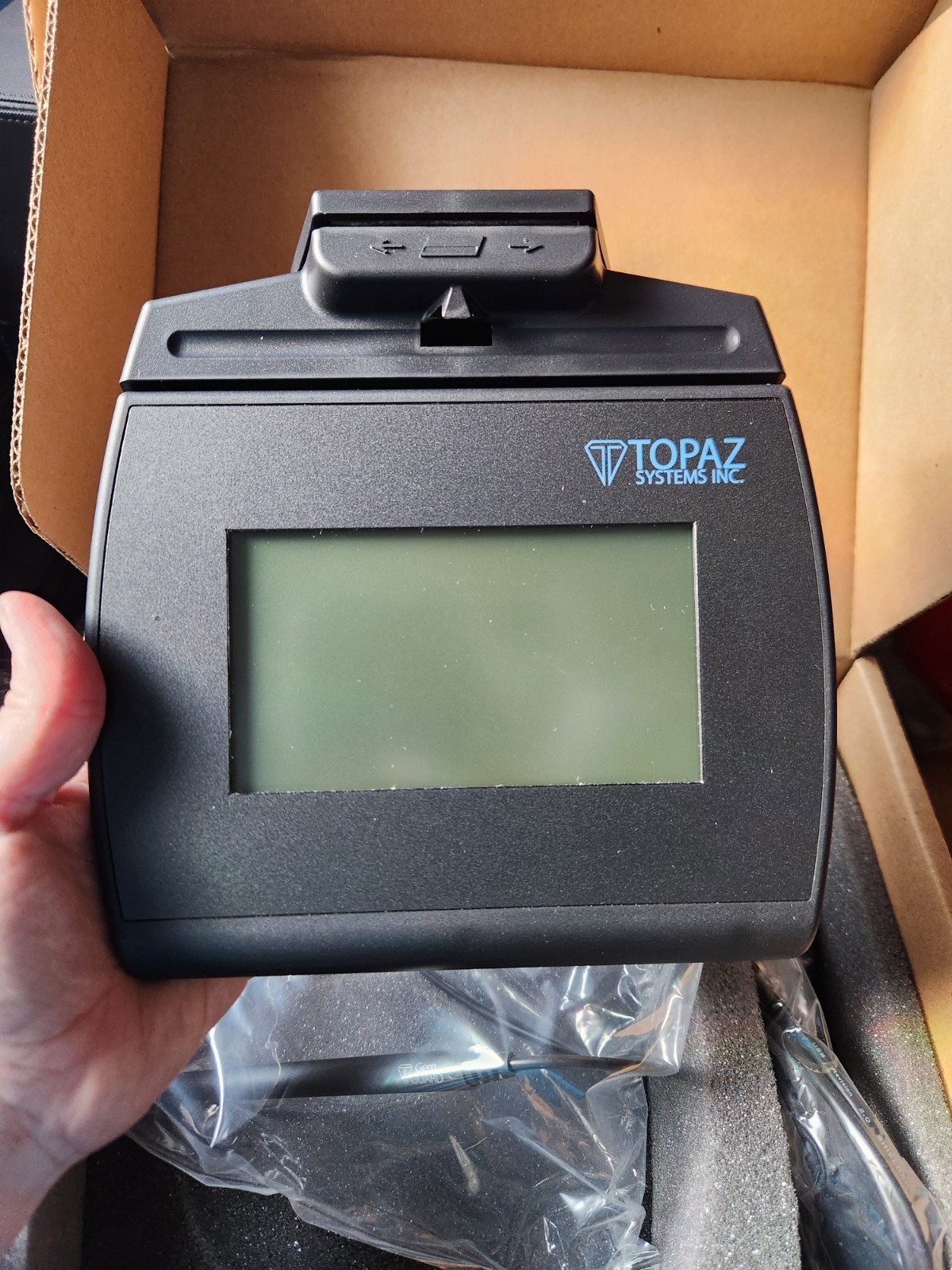 Topaz Systems TM-LBK755-HSB-R Signature Pad Wired, MPN M755HB18G1406