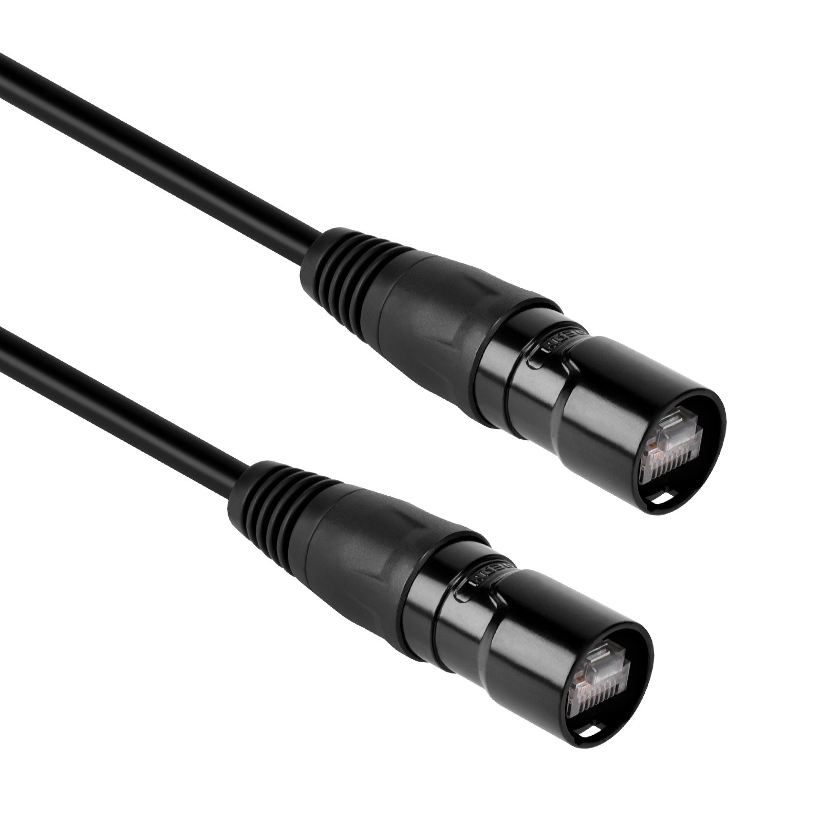 5 Pack of 75Ft Cat6A S/FTP RJ45 Ethernet Cable with REAN® Connectors, Compatible