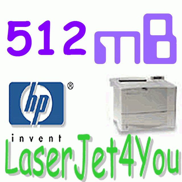 512MB HP COLOR LASERJET MEMORY 8550N 8550DN 8550MFP NEW
