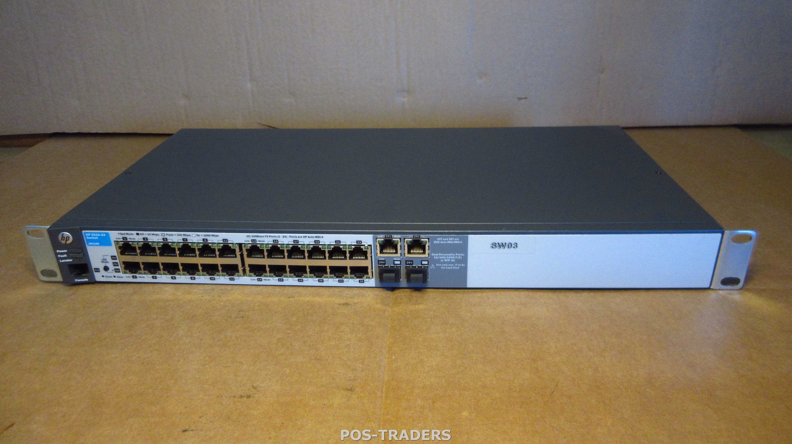 HP J9019B ProCurve 2510-24 Network Switch 24-Port 10/100 + 2x SFP + RACK EARS