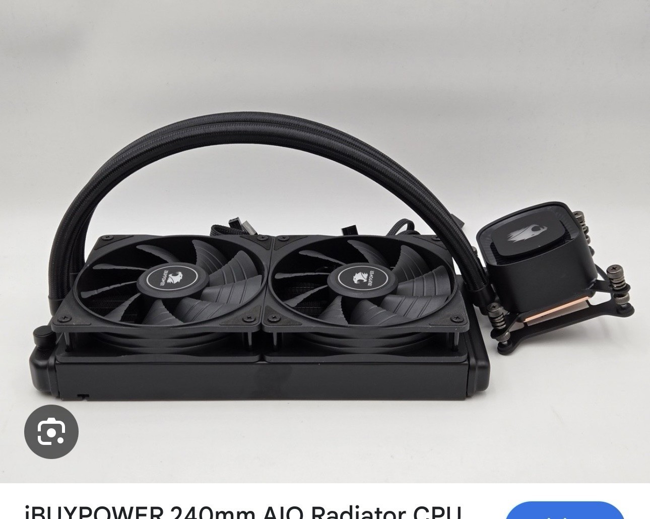 DEEPCOOL GAMERSTORM RGB 240mm CASTLE240EX Liquid Cooler - Black