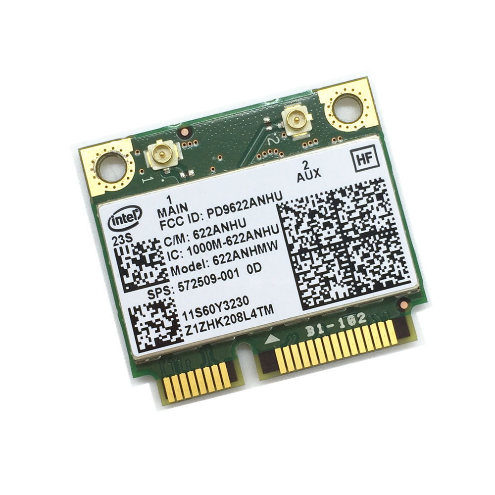 New OEM HP 572509-001 Intel Centrino Advanced-N 6200 622ANHMW abgn Half 60Y3231 