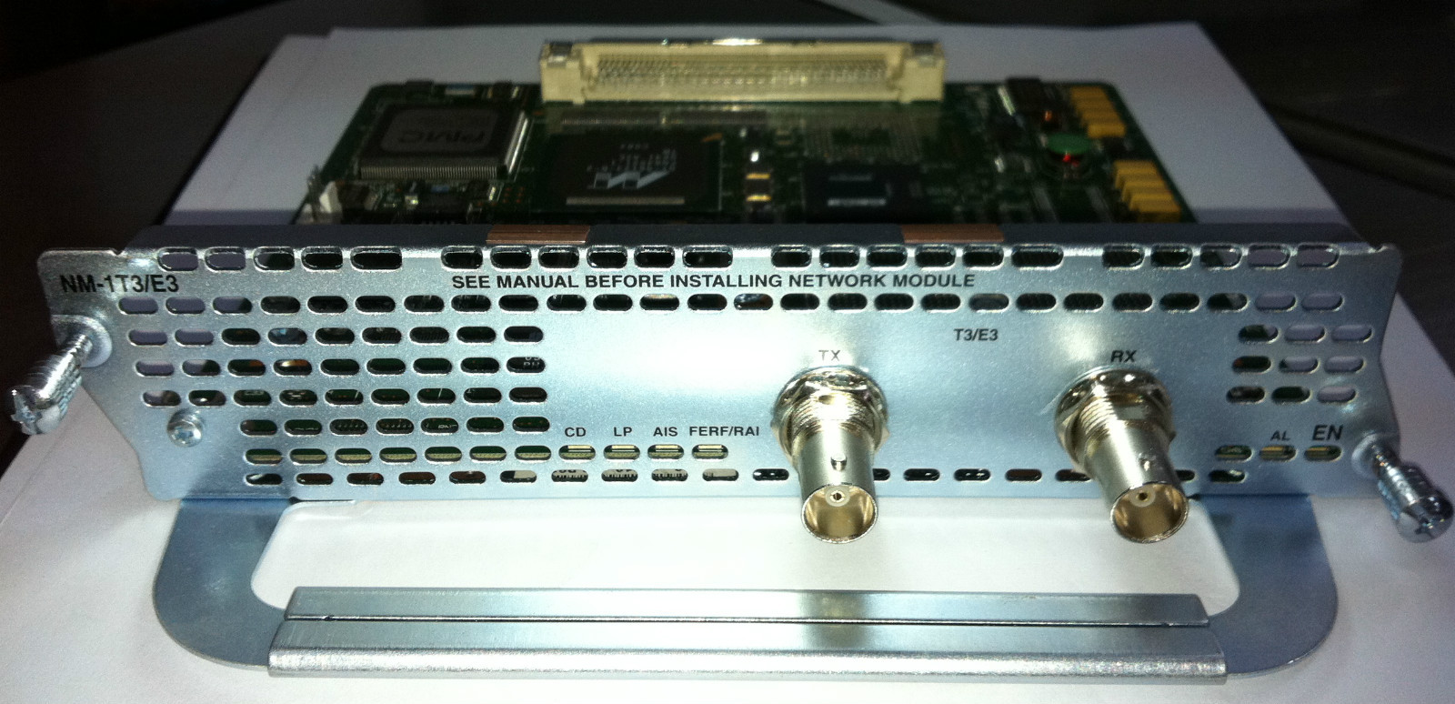 3x Cisco NM-1T3/E3 Network Modules