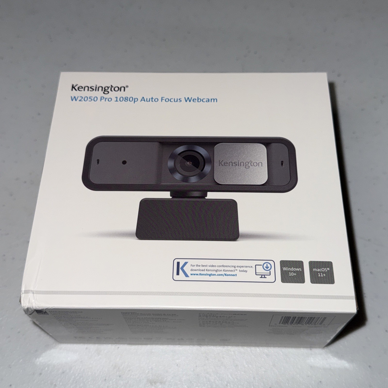 Kensington W2050 Pro 1080p Auto Focus Pro Webcam - Brand New