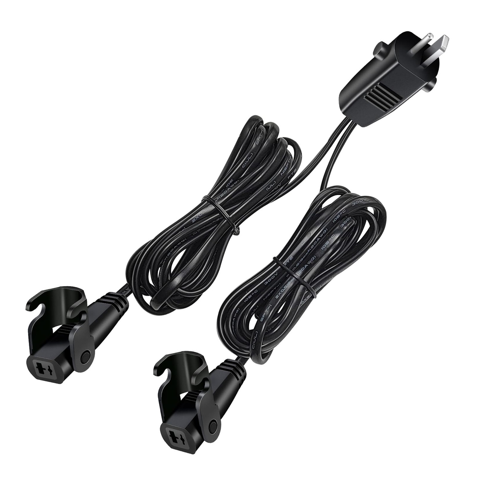 Recliner Power Y Splitter Cord 2 Pin Recliner Cable for Dual Motors