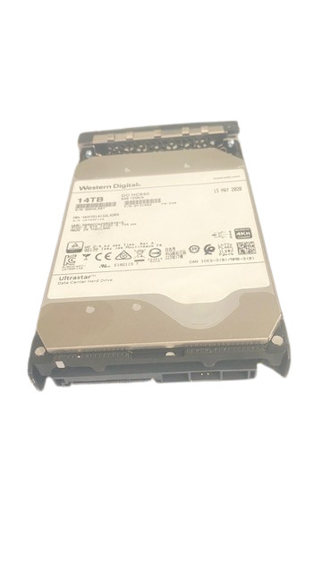 WD DC HC530 14TB SAS 12Gb/s 7200RPM 3.5" HDD WUH721414AL4204 4Kn w/ Caddy