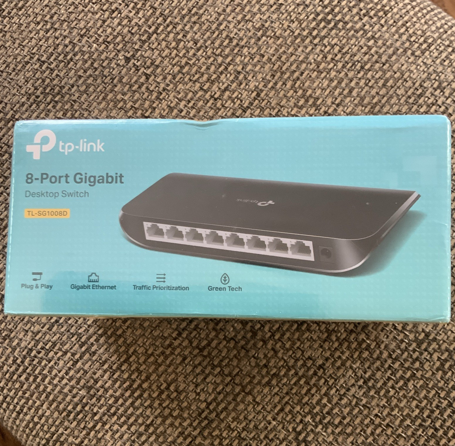 TP-LINK TL-SG1008D 8-Port Gigabit Unmanaged Desktop Switch RJ-45 Layer 2