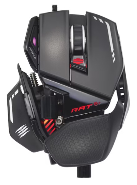 Mad Catz The Authentic R.A.T 8+ Wired Gaming Mouse with 11 Programmable Buttons