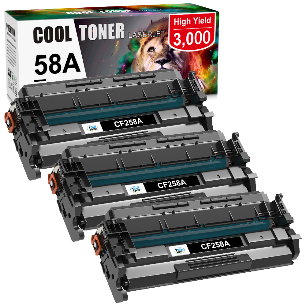 [No Chip]CF258A 58A Toner Cartridge For HP LaserJet Pro M404 M428fdw M428fdn Lot