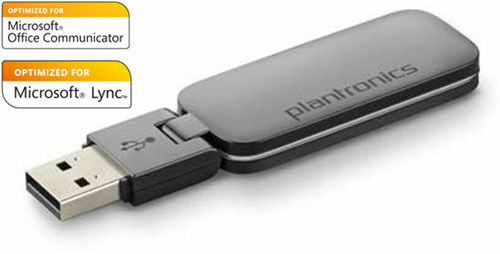 Plantronics Savi D100A-M USB DECT Wireless Adapter MS for W400/A series Headsets