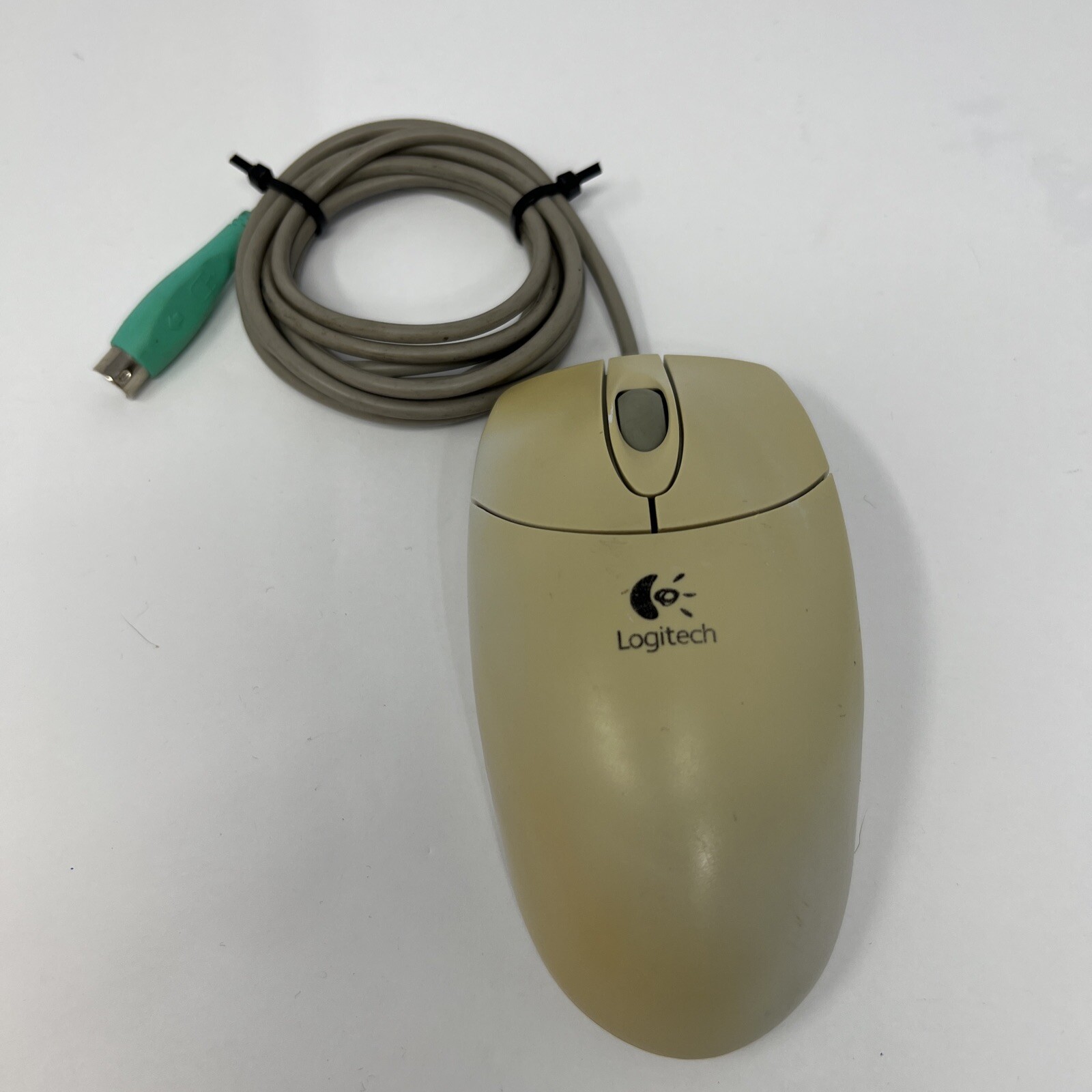 Logitech Compaq RollerBall PS/2 Mouse - Logitech M-S48a Vintage Tested
