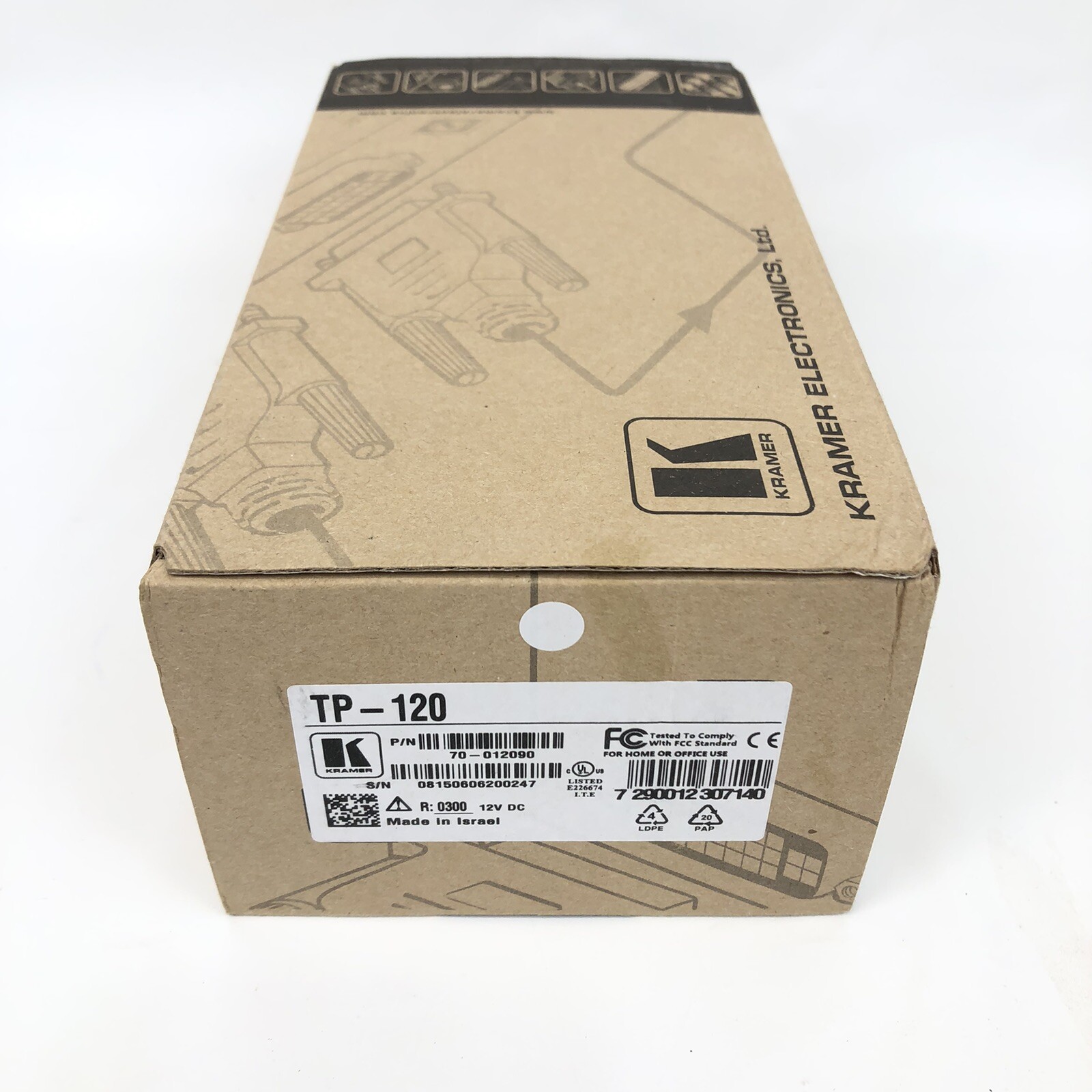 Kramer TP-120 Line Receiver New Open box