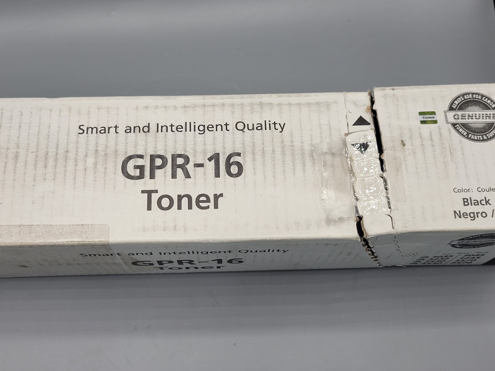 Canon GPR-16 Black Toner Genuine OEM New QTY 1