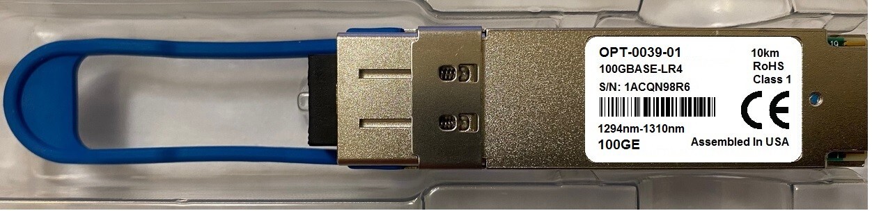 F5 NETWORKS OPT-0039-01 compatible F5-UPG-QSFP28-LR4 100GE QSFP28 LR4 10km SMF