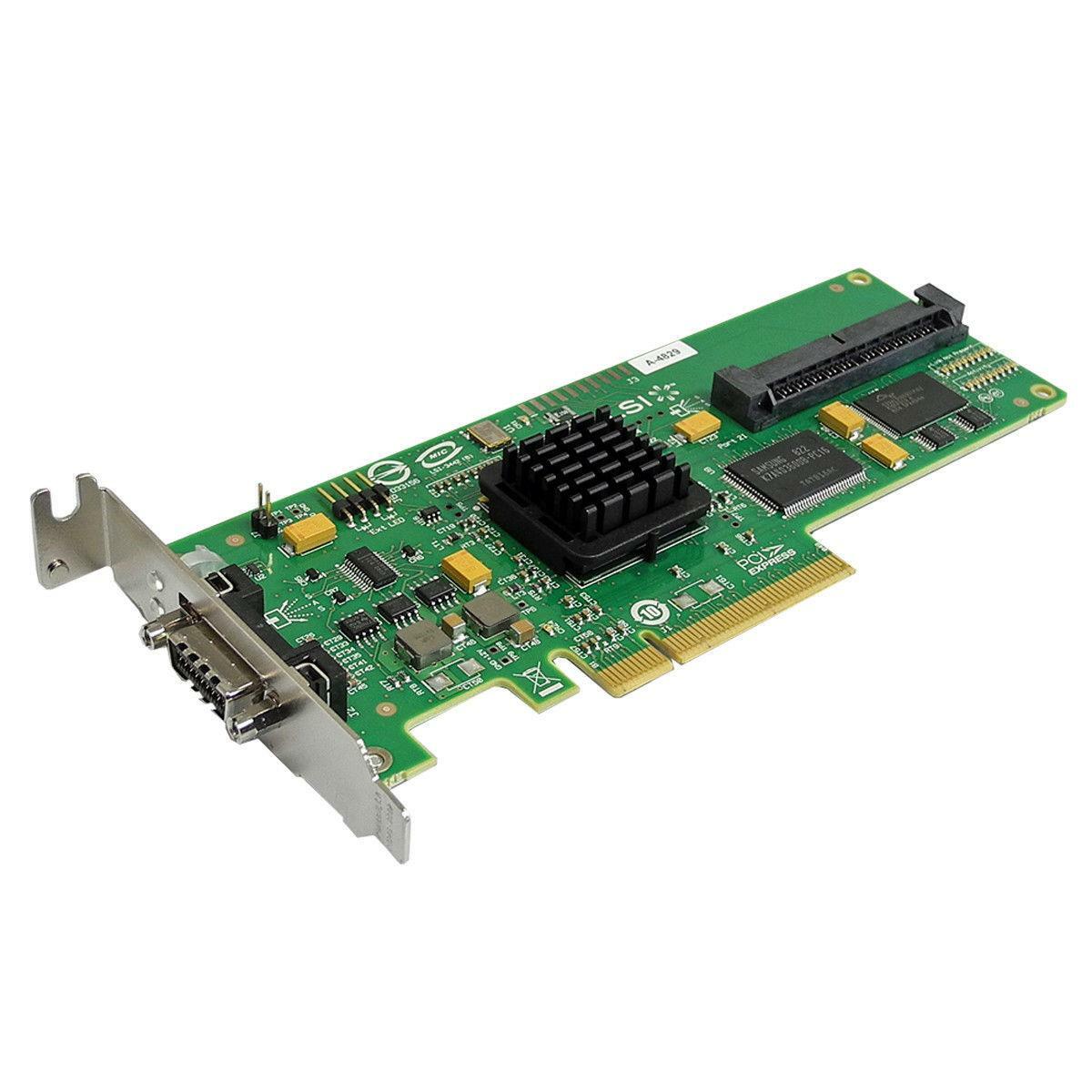 LSI Logic SAS3442E-HP 3Gb/s SAS RAID Controller L3-00120-05B LP 416155-001