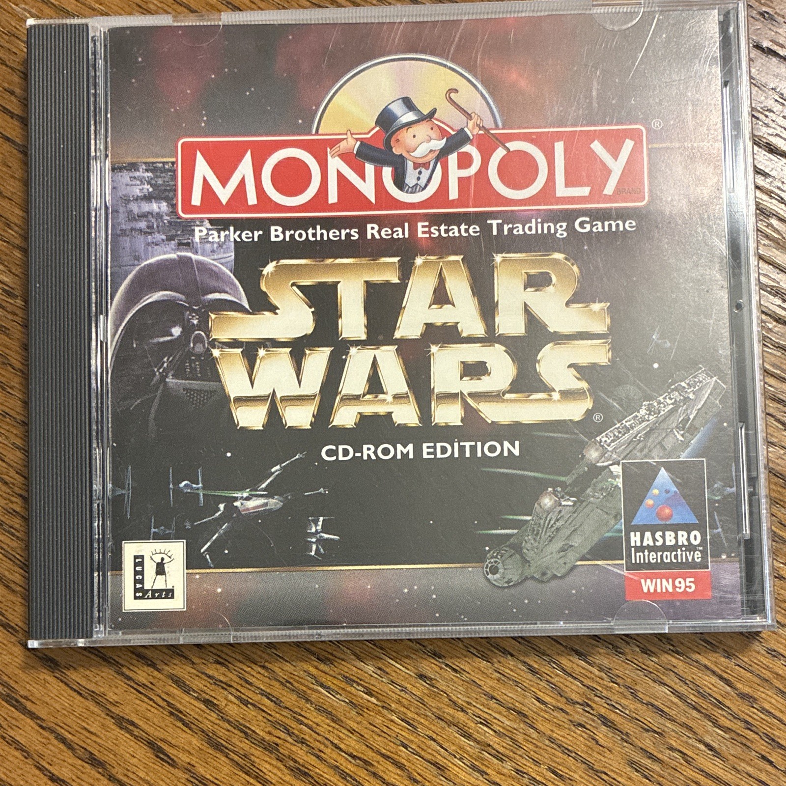 Hasbro Interactive Monopoly Star Wars CD-ROM Edition PC Game Win 95 CD 99075