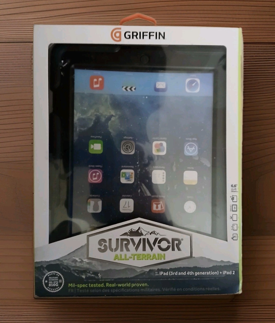 Griffin Survivor All Terrain Case For iPad 3rd and 4th Generation + iPad2