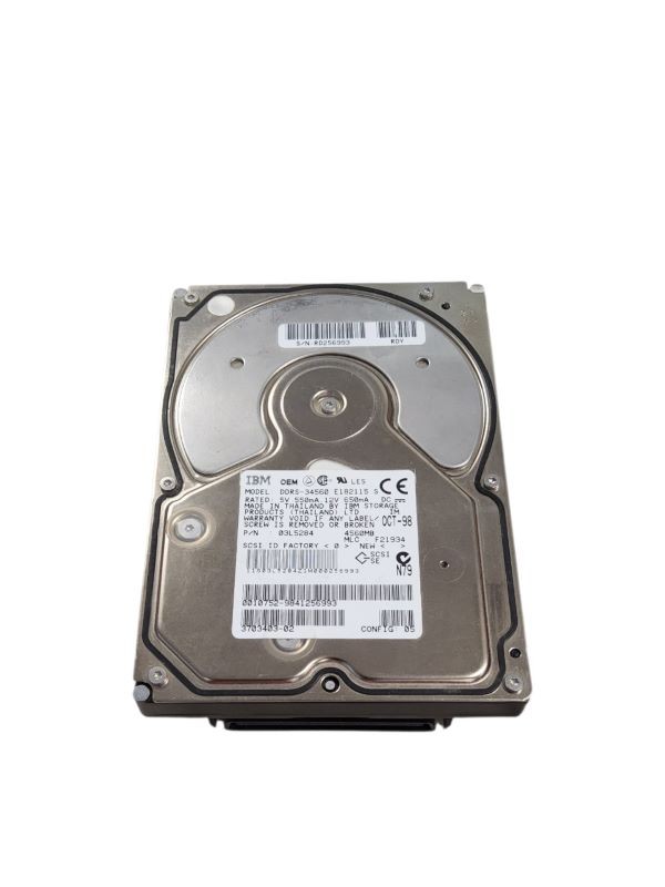 Sun 370-3403 4.2GB 7200 RPM 3.5" SCSI Disk IBM DDRS-34560