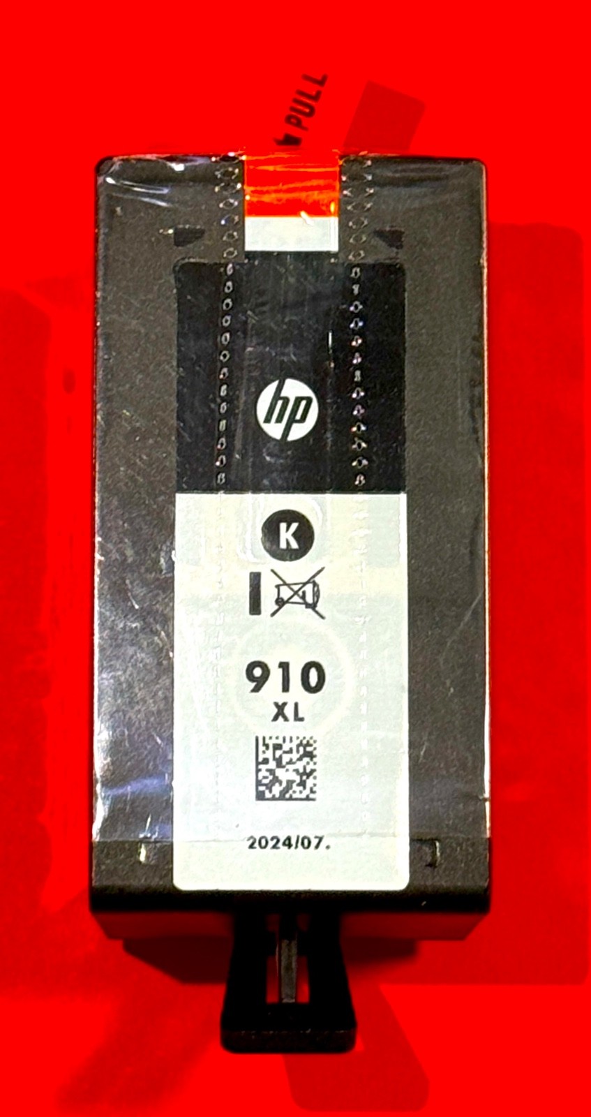 New Open Box HP 910XL High 3YL65AN Yield Black Ink Cartridge 07/2024