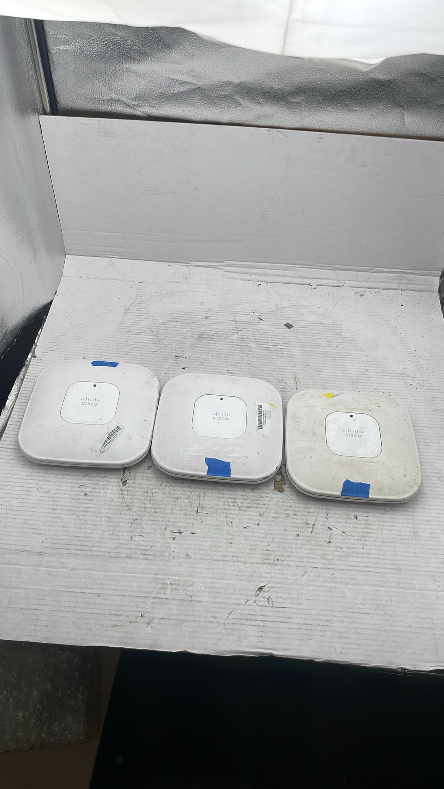 Cisco Aironet 1141N AIR-AP1141N-A-K9 802.11n WiFi Access Points Lot Of 3