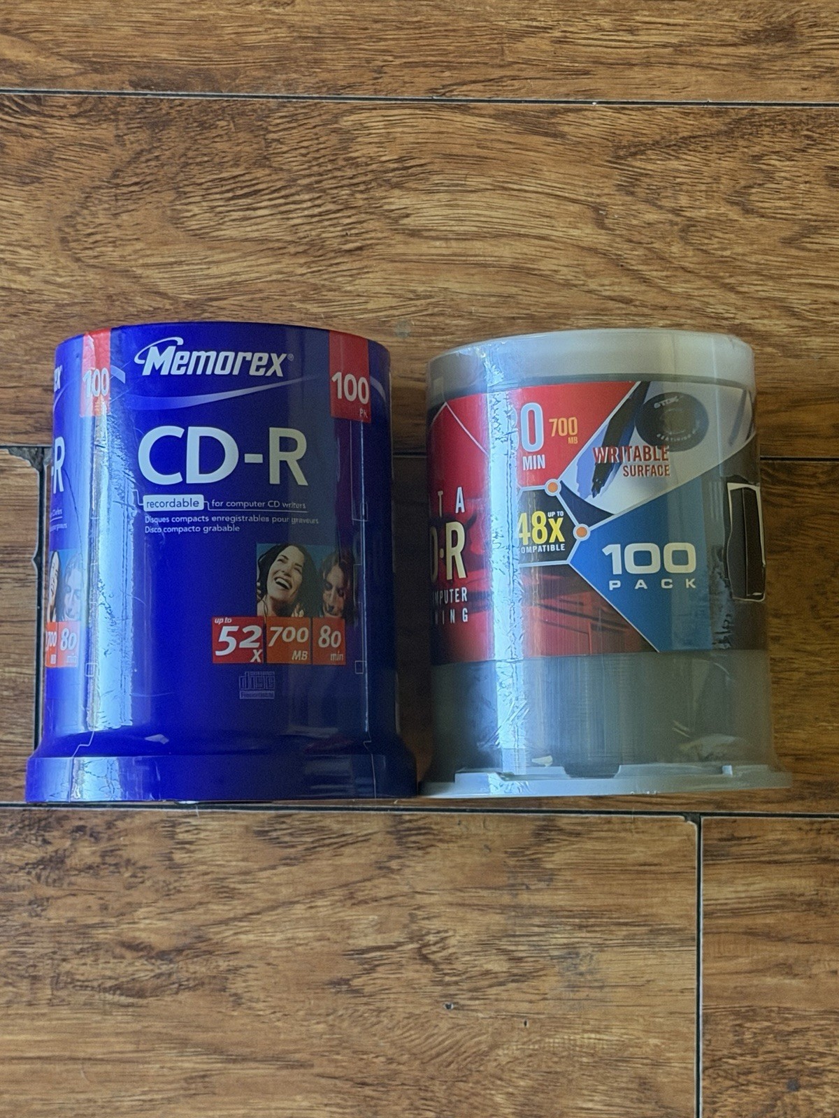 Memorex / TDK CD-R 100 Pack 700mb 80 Min 2 Set