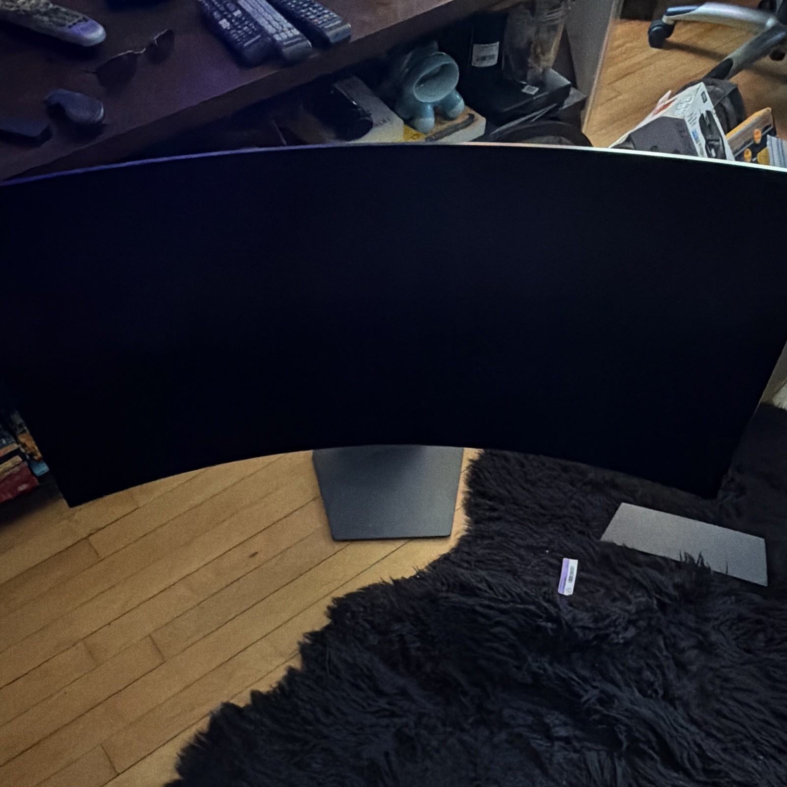 LG UltraGear 39GS95QE-B 39” Curved OLED 240Hz Monitor - Cracked Screen - Parts.