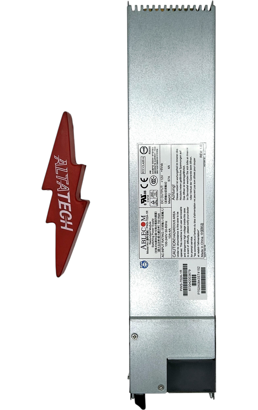 SuperMicro PWS-702A-1R 700W HOT-SWAP POWER SUPPLY