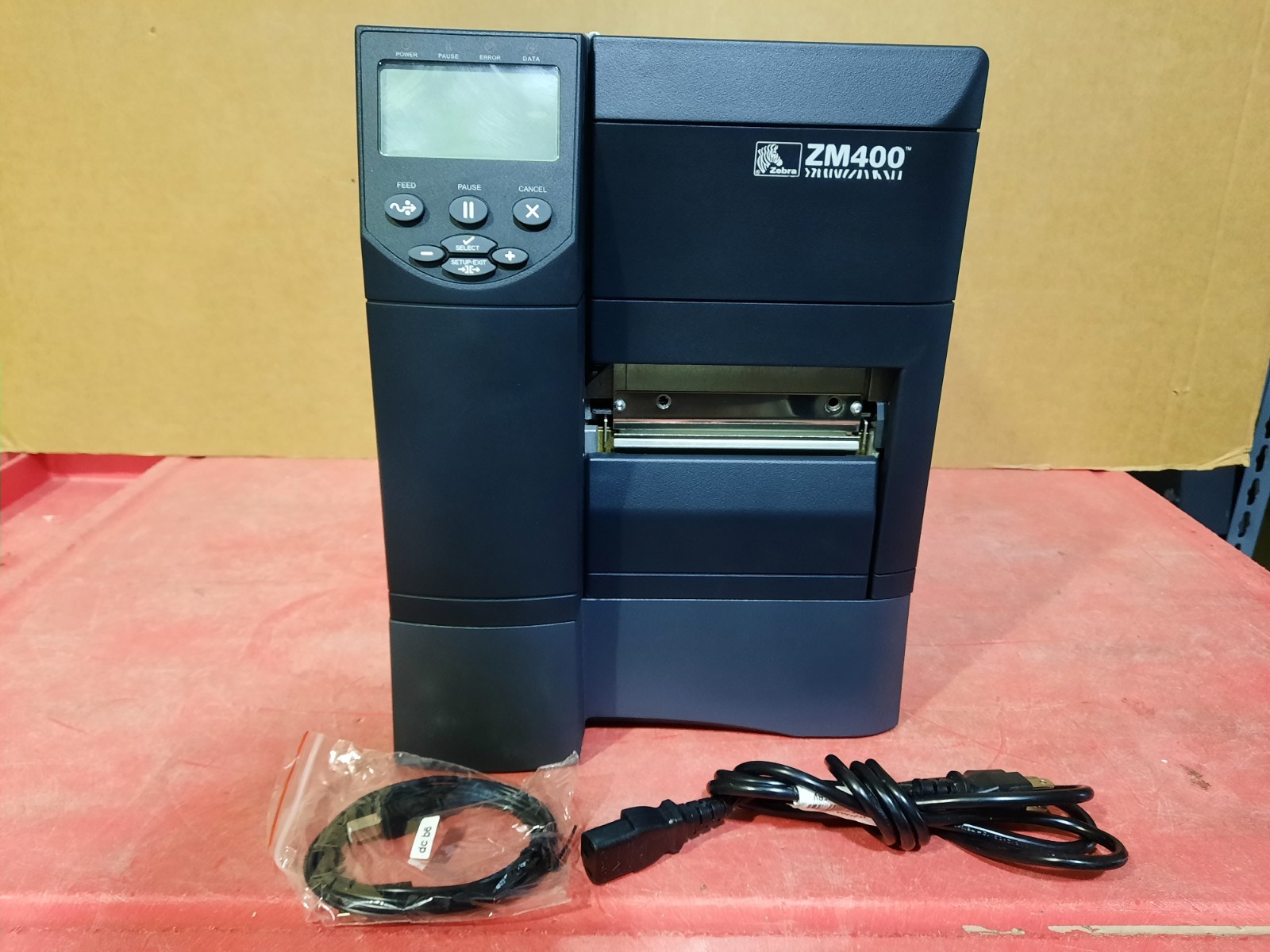 Zebra ZM400 Thermal Transfer Label Printer ZM400-2001-0100T Refurbished
