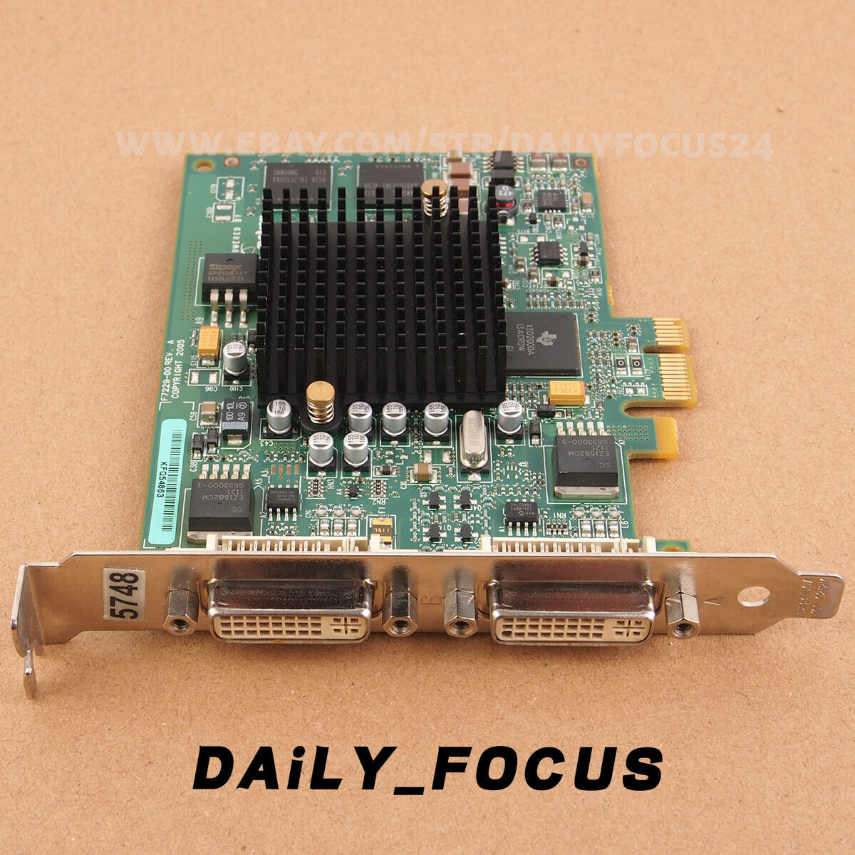 IBM 5748 GXT145 PCI Express (PCIe) POWER7 Graphics Card 10N7756