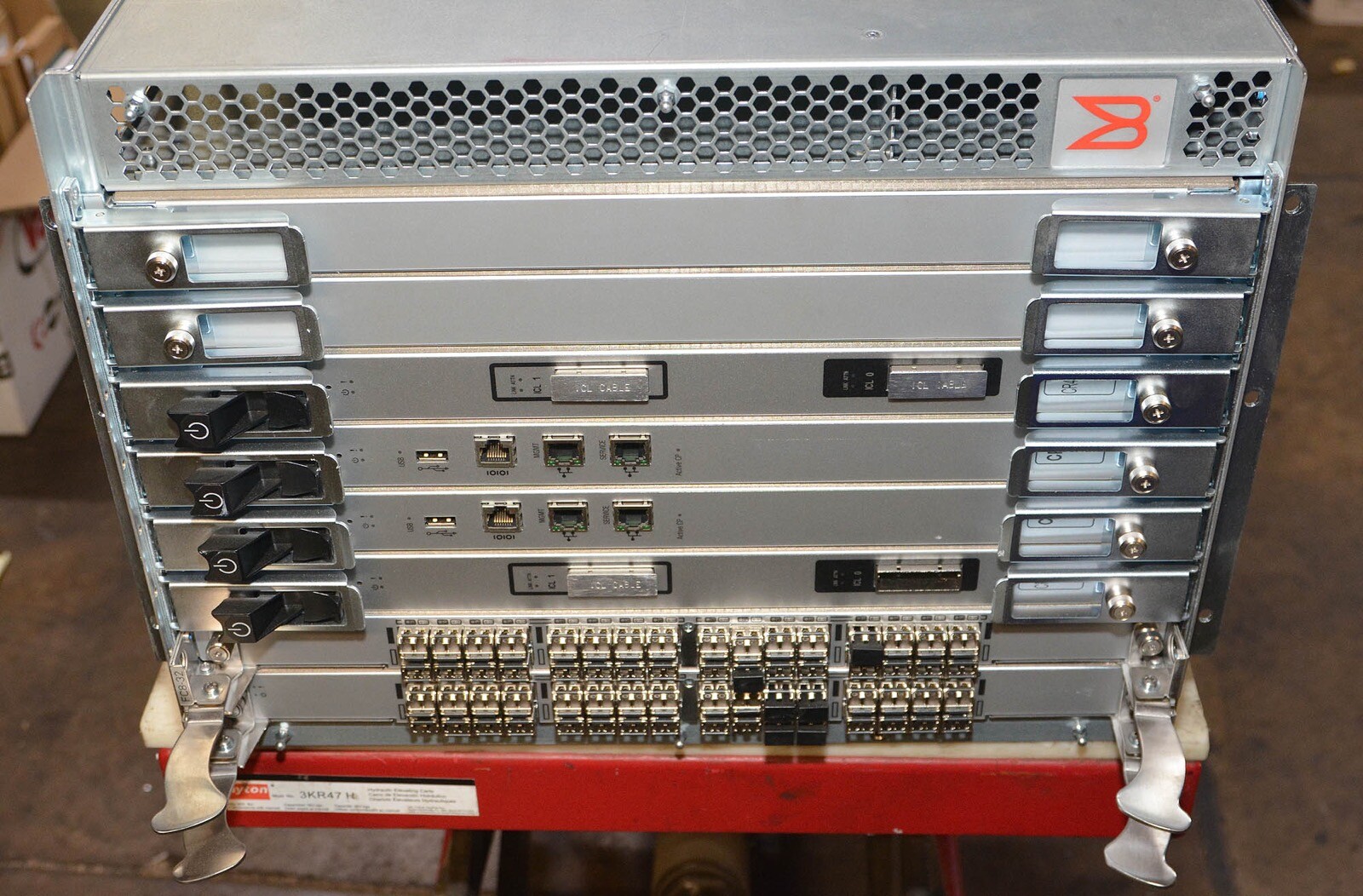 Brocade  DCX-4S HD-DCX4S-0002 Loaded