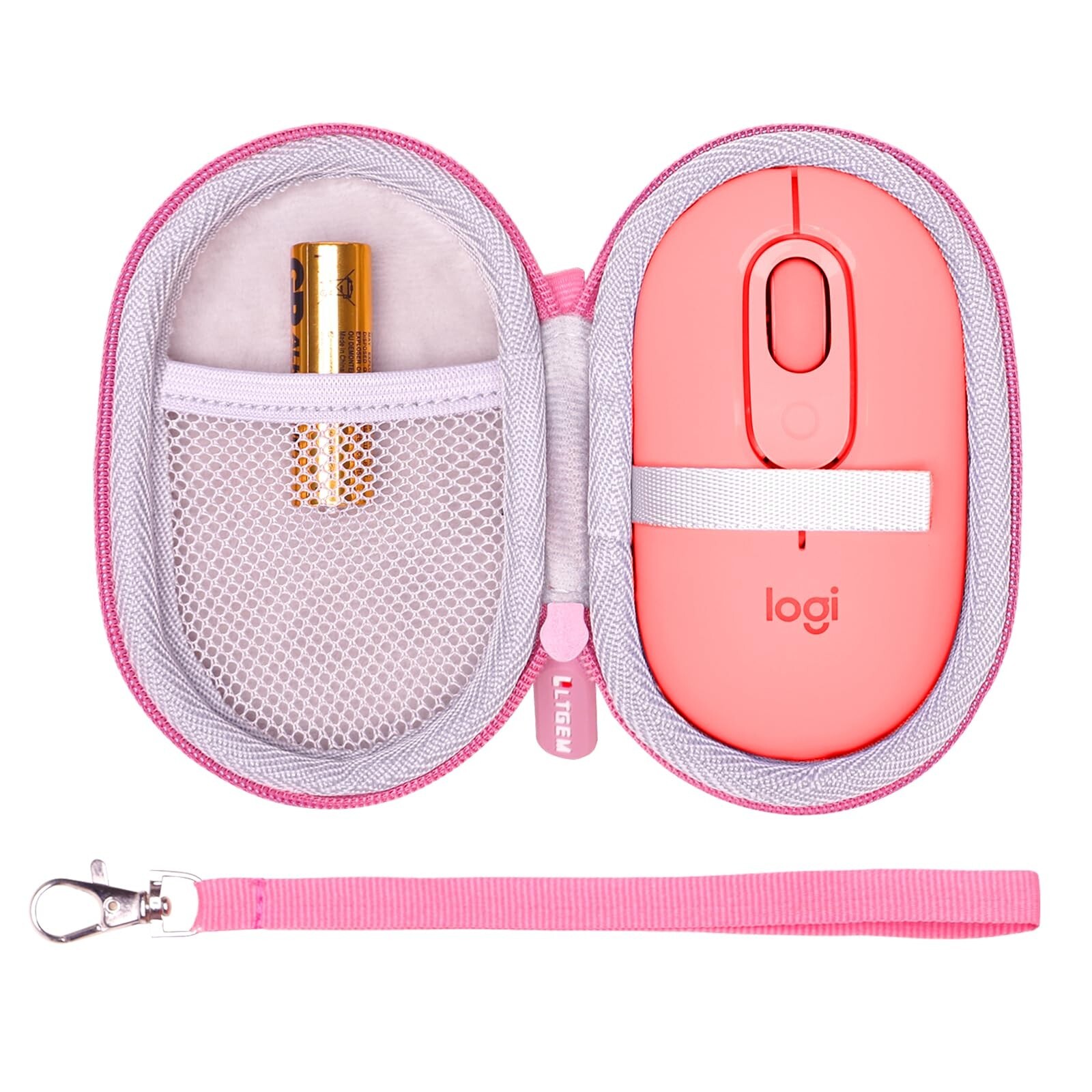 LTGEM Case Compatible with Logitech POP & Pebble Mouse 2 M350s/M350/M355/M340...