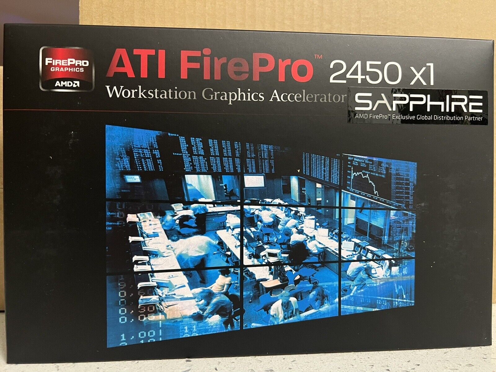 AMD-ATI FIREPRO 2450 X1 WORKSTATION GRAPHICS ACCELERATOR